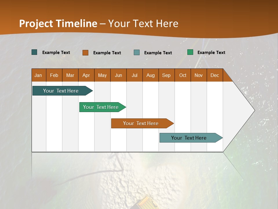 Exotic Nature Seascape PowerPoint Template