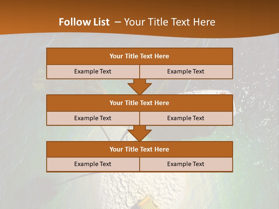Exotic Nature Seascape PowerPoint Template
