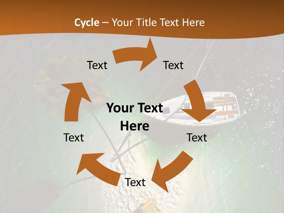 Exotic Nature Seascape PowerPoint Template