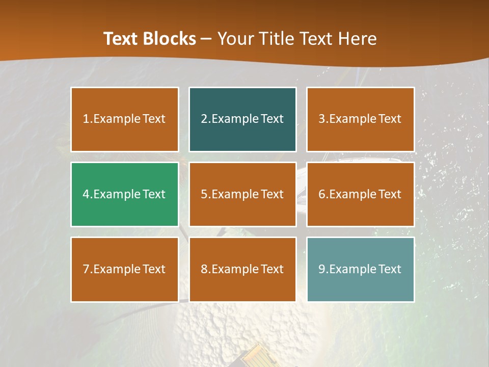 Exotic Nature Seascape PowerPoint Template