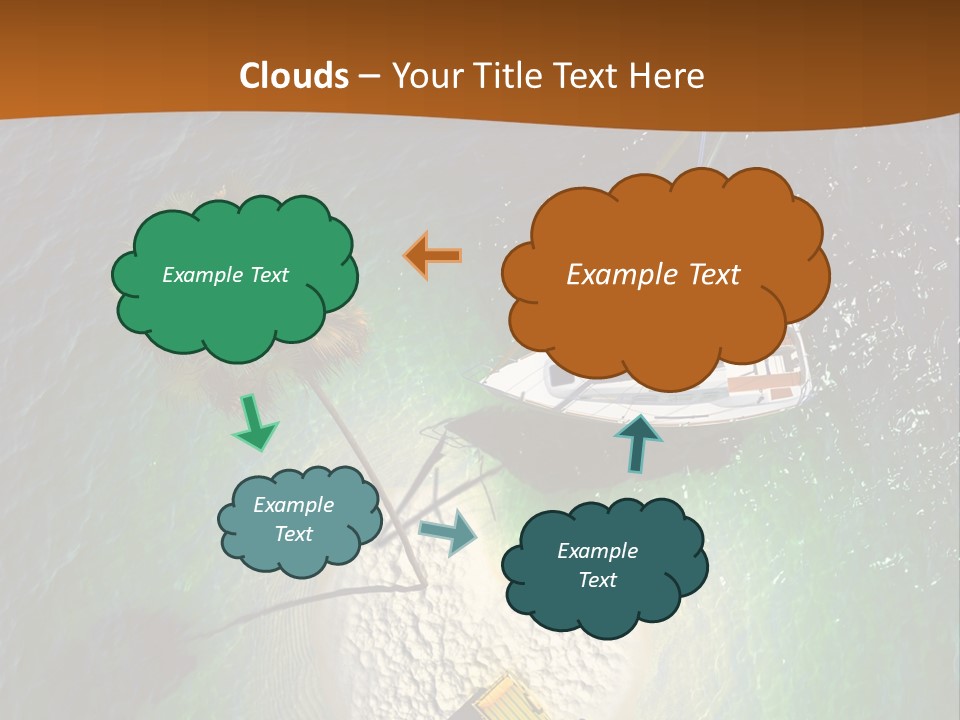 Exotic Nature Seascape PowerPoint Template
