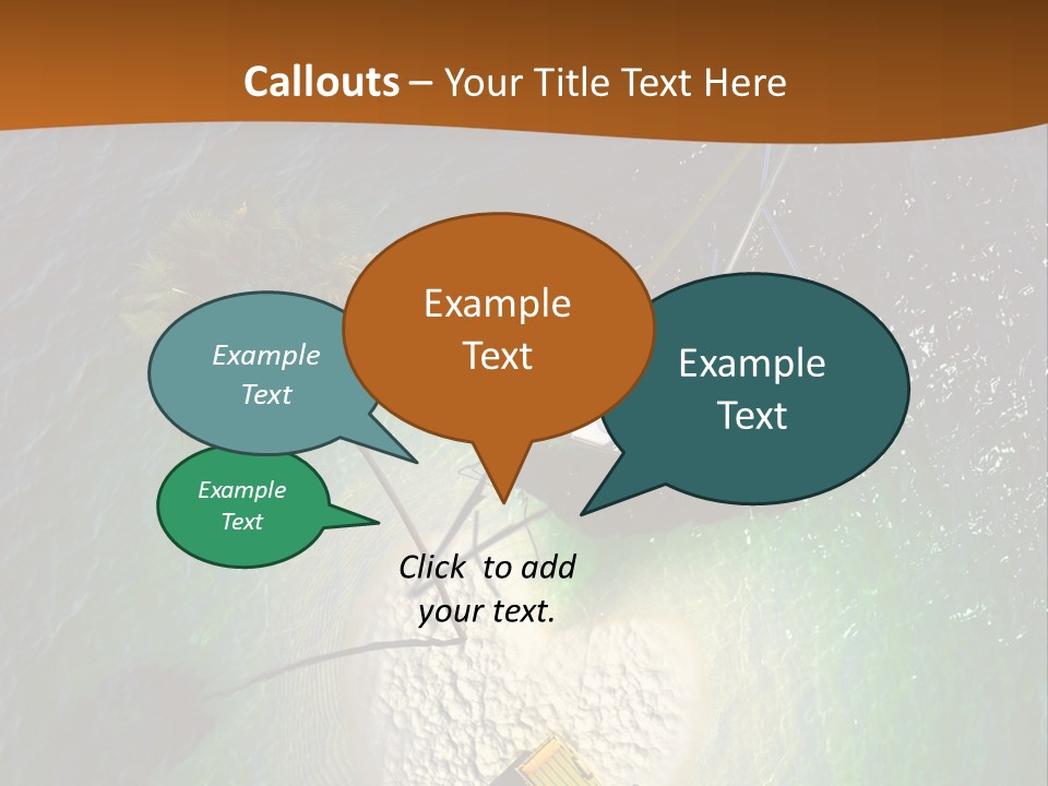 Exotic Nature Seascape PowerPoint Template