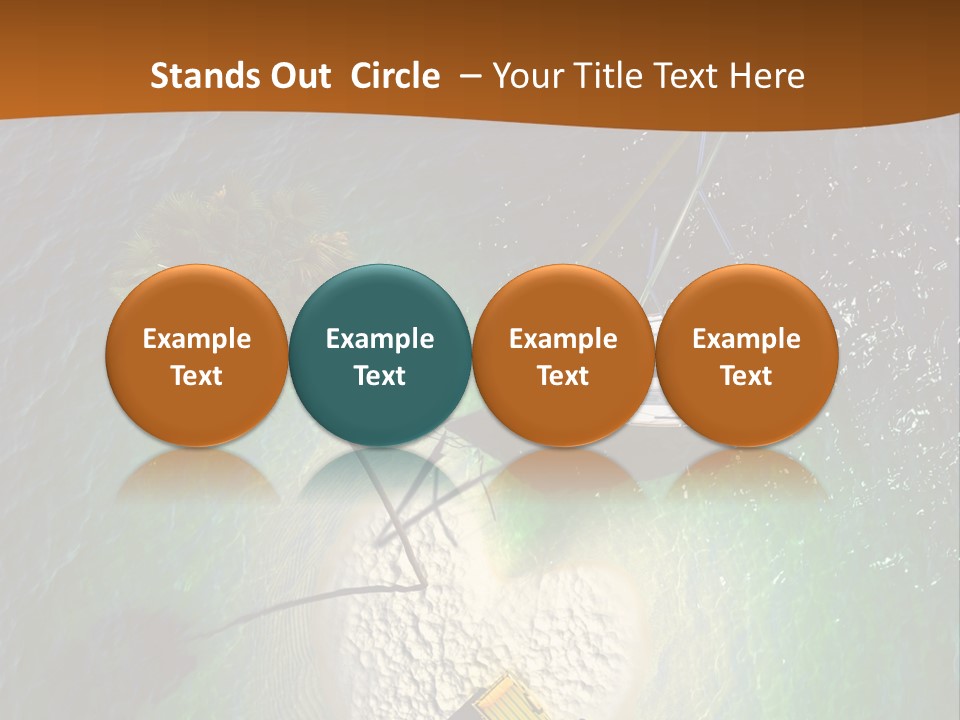 Exotic Nature Seascape PowerPoint Template