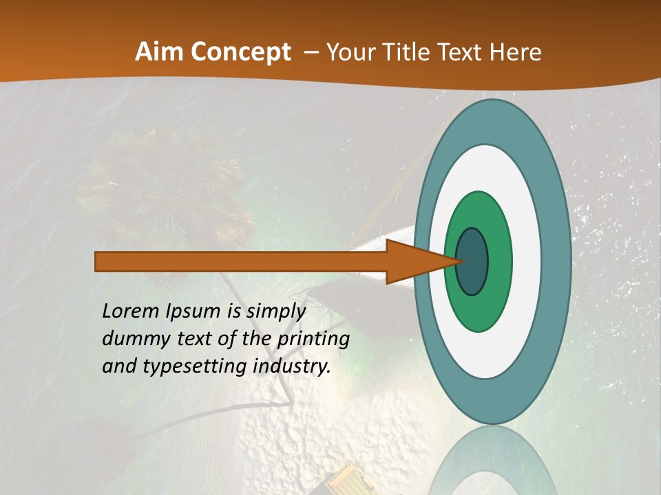 Exotic Nature Seascape PowerPoint Template