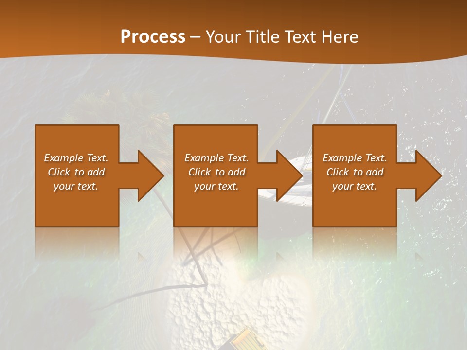Exotic Nature Seascape PowerPoint Template