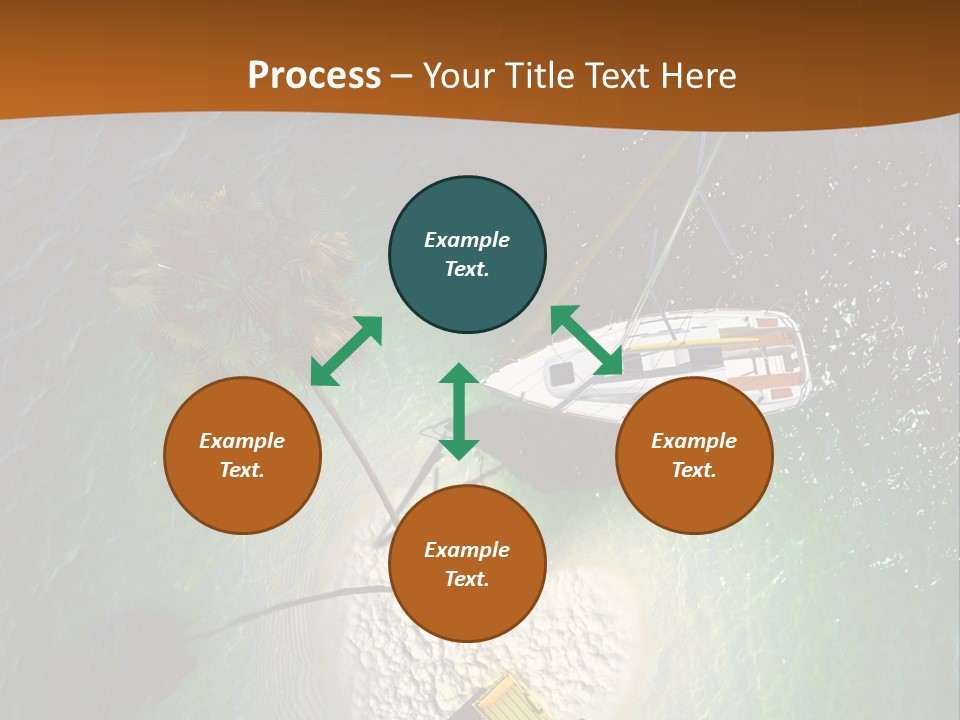 Exotic Nature Seascape PowerPoint Template