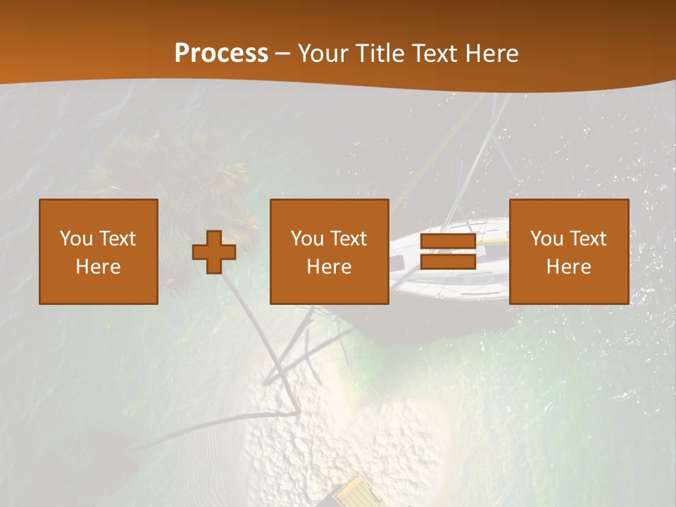 Exotic Nature Seascape PowerPoint Template