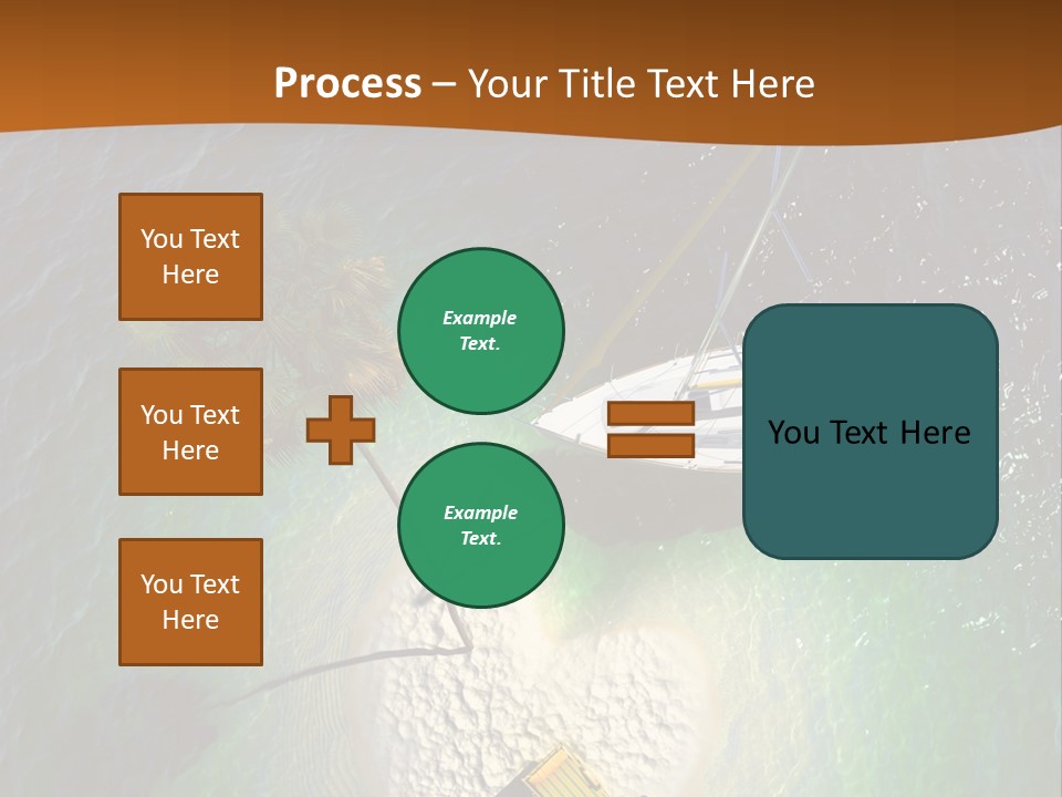 Exotic Nature Seascape PowerPoint Template