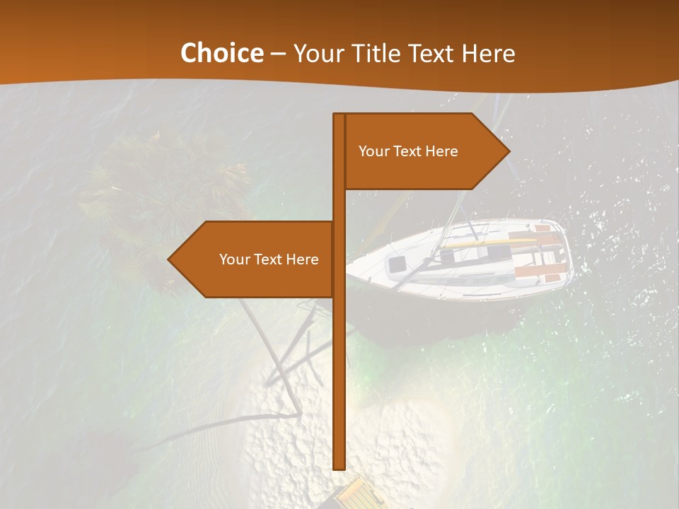 Exotic Nature Seascape PowerPoint Template