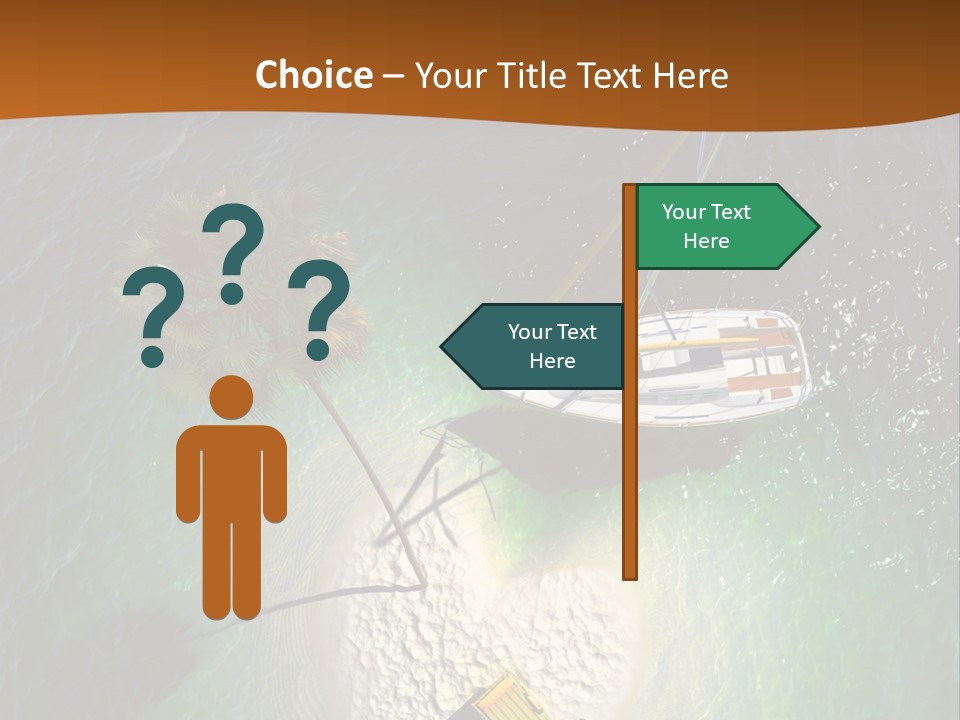 Exotic Nature Seascape PowerPoint Template