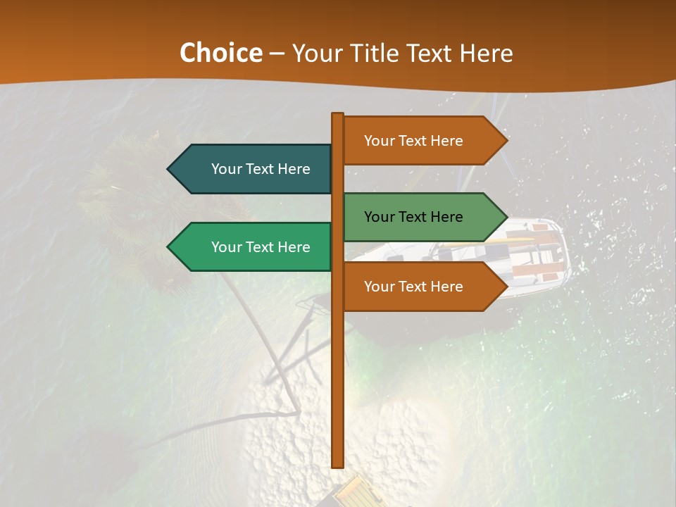 Exotic Nature Seascape PowerPoint Template