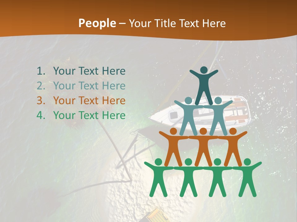 Exotic Nature Seascape PowerPoint Template