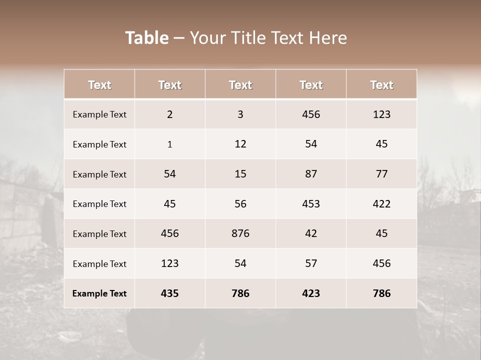 Holding Pollution Human PowerPoint Template