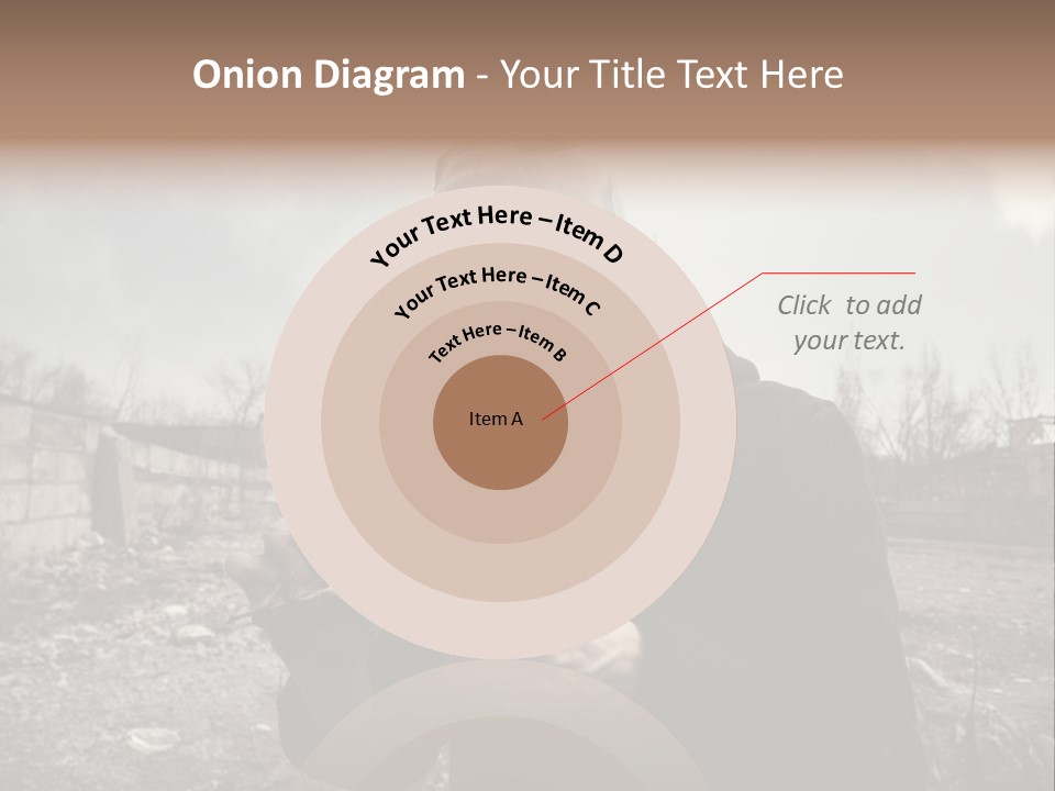 Holding Pollution Human PowerPoint Template