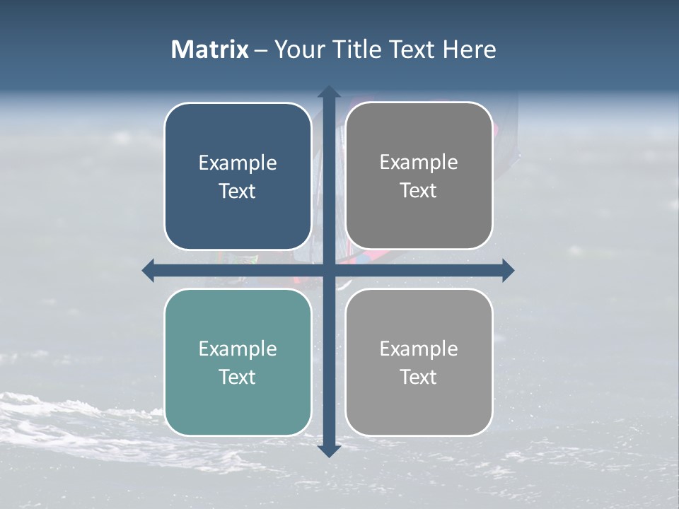 Activity Water Horizon PowerPoint Template