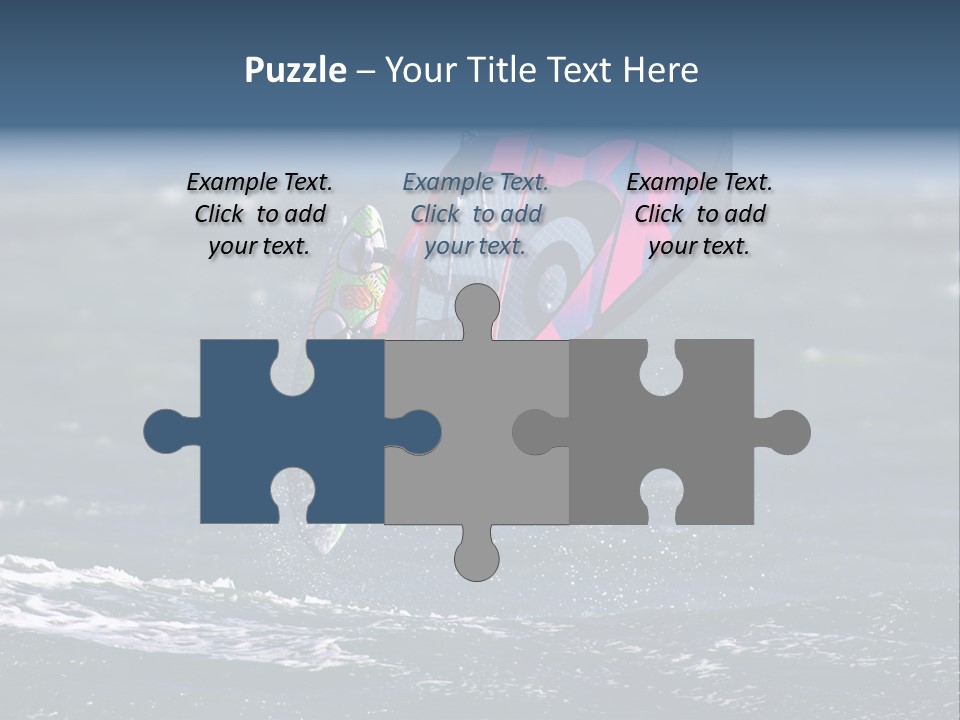 Activity Water Horizon PowerPoint Template