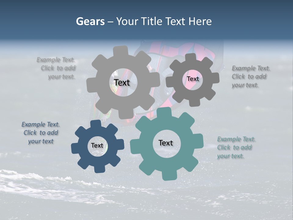 Activity Water Horizon PowerPoint Template