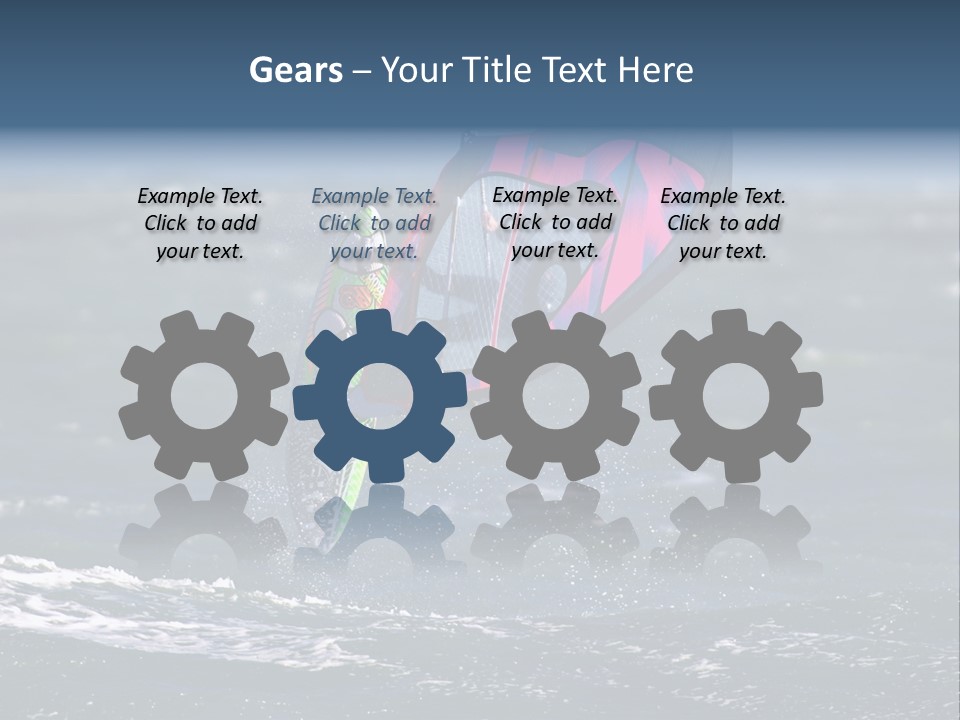 Activity Water Horizon PowerPoint Template