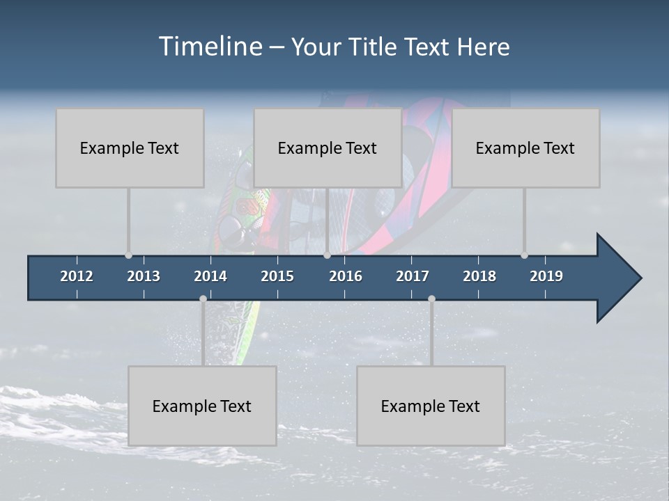 Activity Water Horizon PowerPoint Template