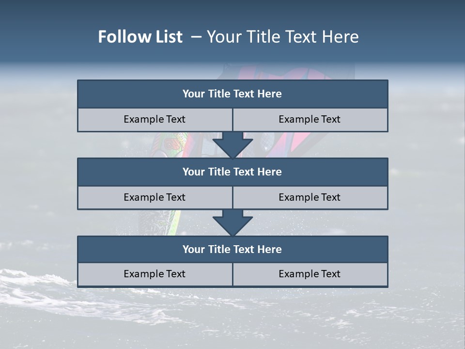 Activity Water Horizon PowerPoint Template
