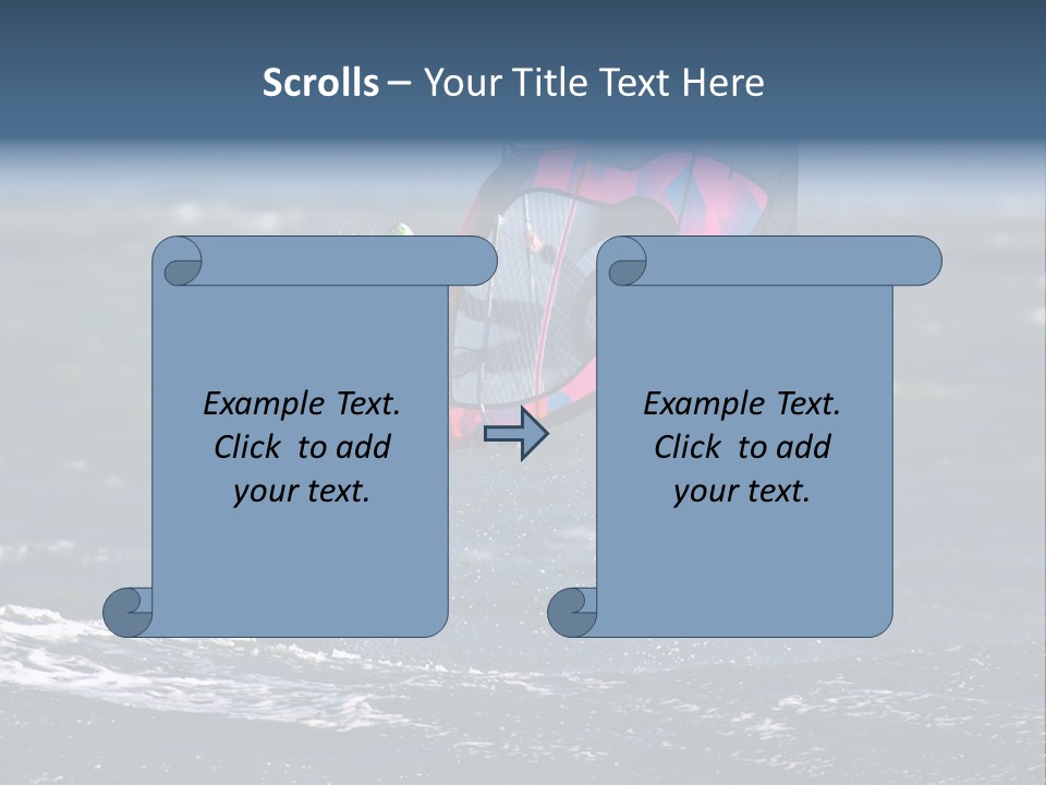Activity Water Horizon PowerPoint Template