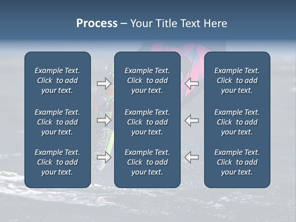 Activity Water Horizon PowerPoint Template