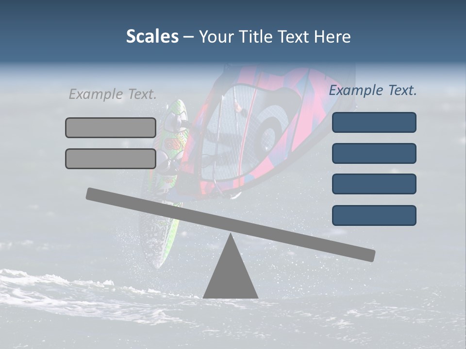 Activity Water Horizon PowerPoint Template