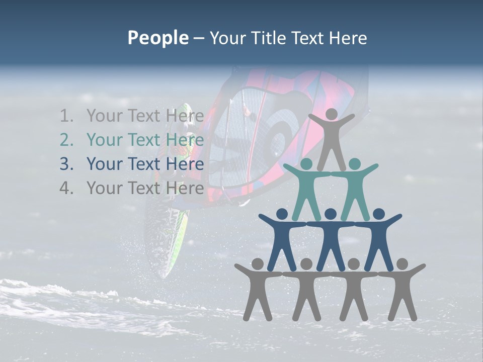 Activity Water Horizon PowerPoint Template