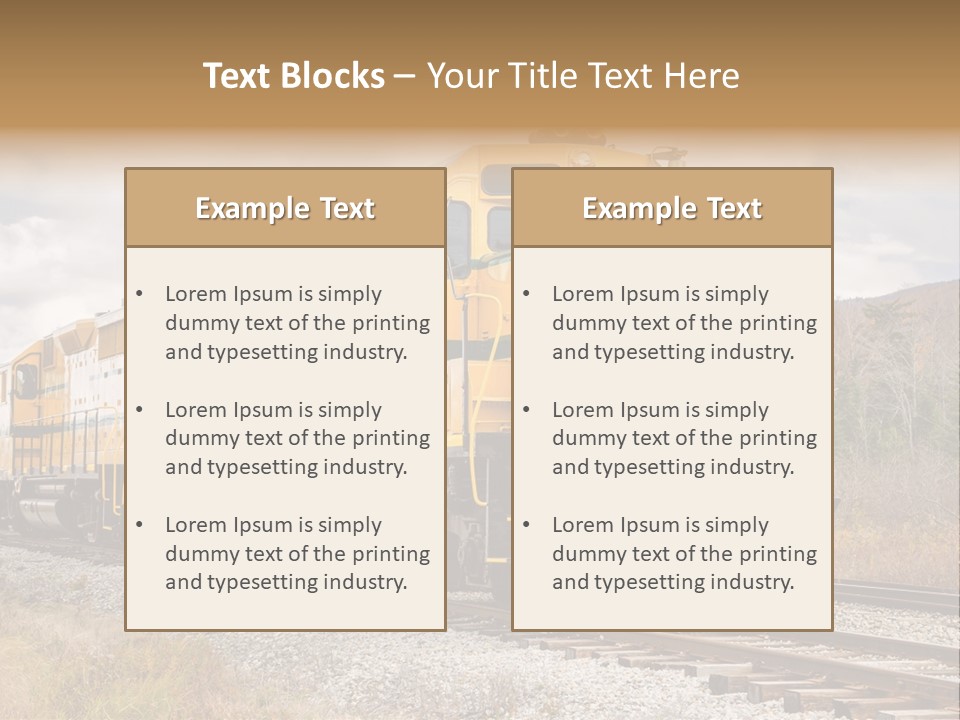 Industry North Conway Powerful PowerPoint Template