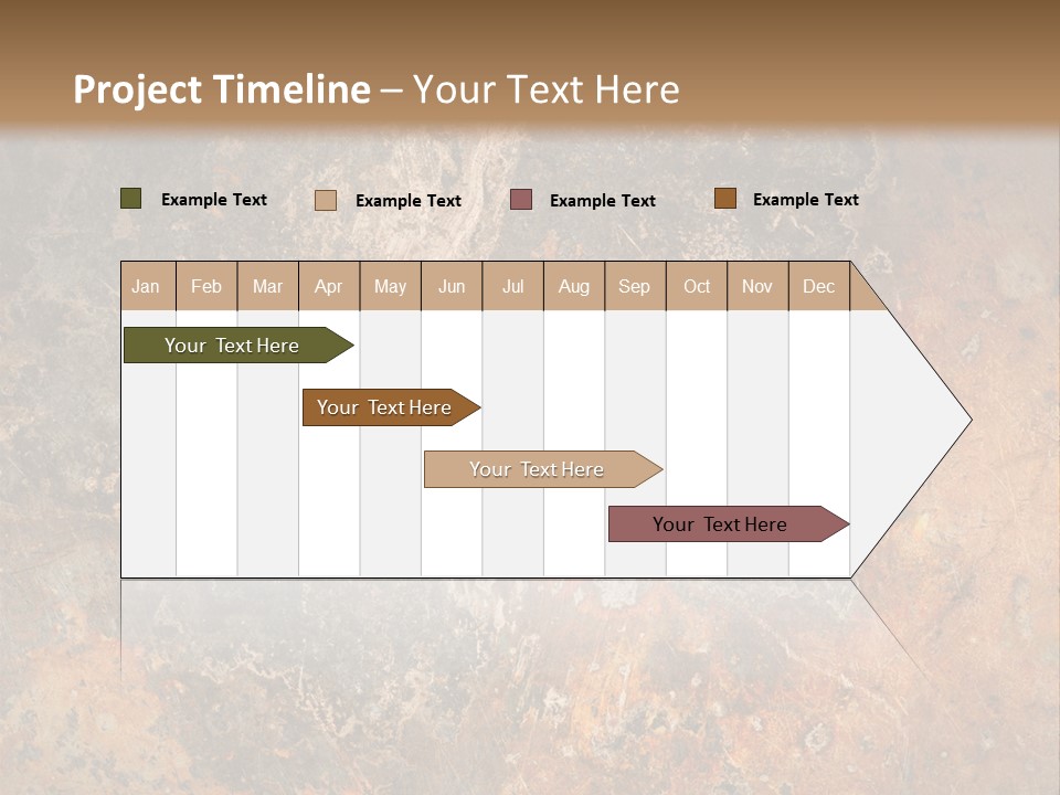 Color Sheet Metal Abstraction PowerPoint Template