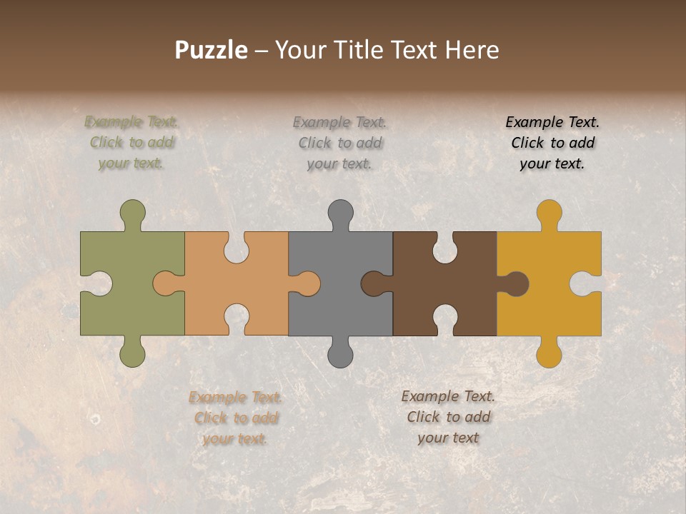 Texture Plate Vintage PowerPoint Template
