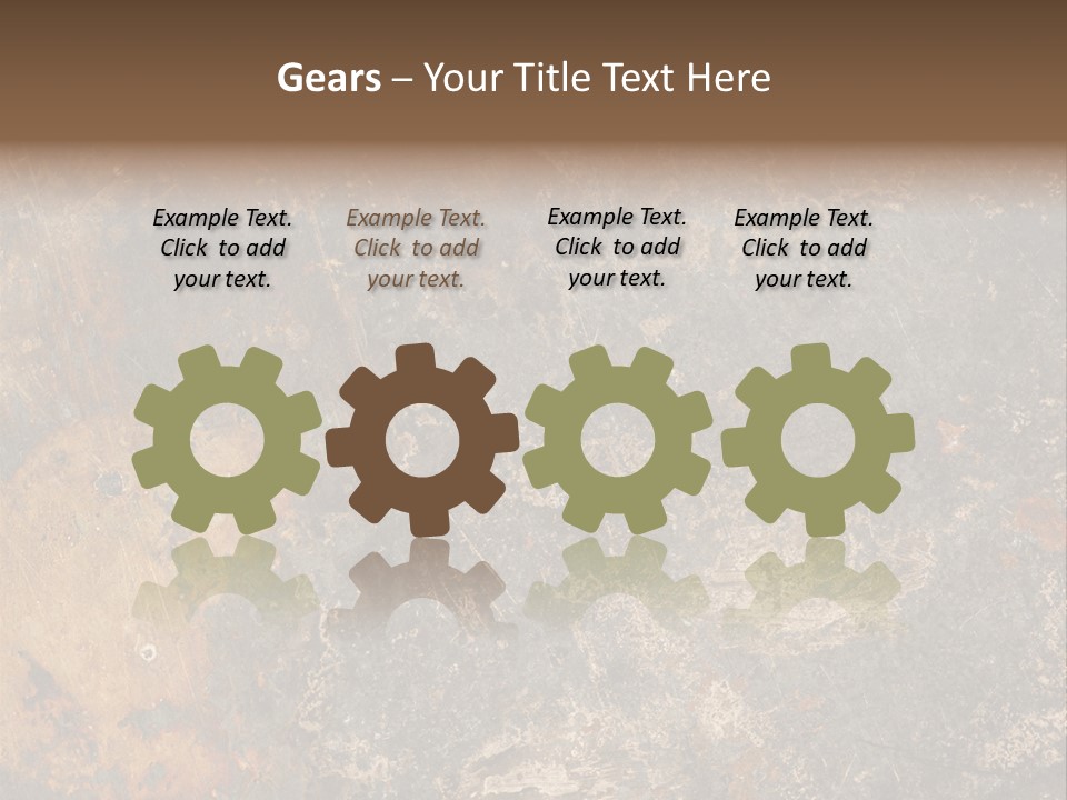 Texture Plate Vintage PowerPoint Template