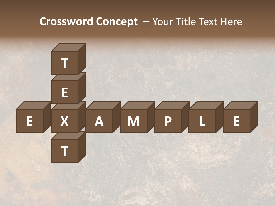 Texture Plate Vintage PowerPoint Template