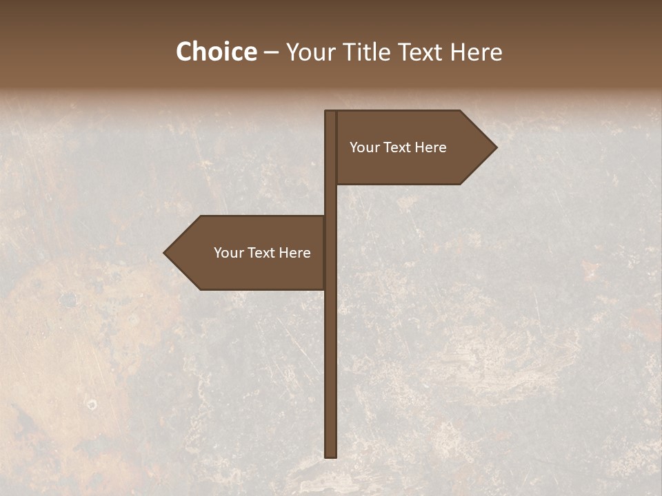 Texture Plate Vintage PowerPoint Template