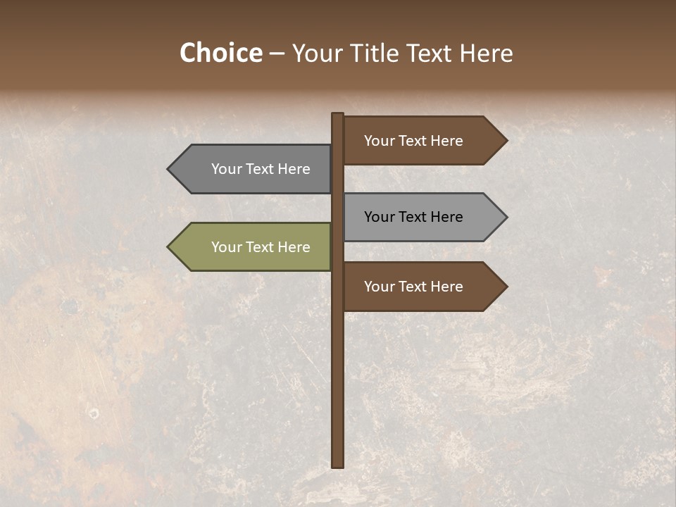 Texture Plate Vintage PowerPoint Template