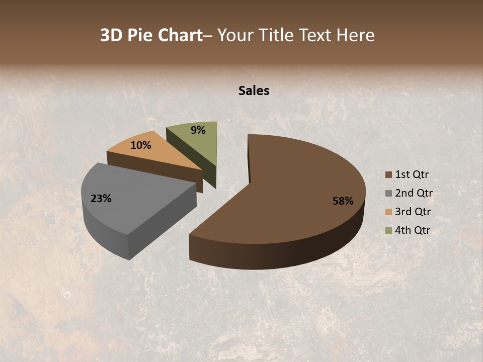 Texture Plate Vintage PowerPoint Template