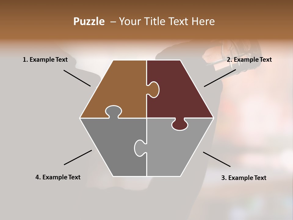 Drinking Background Dark PowerPoint Template