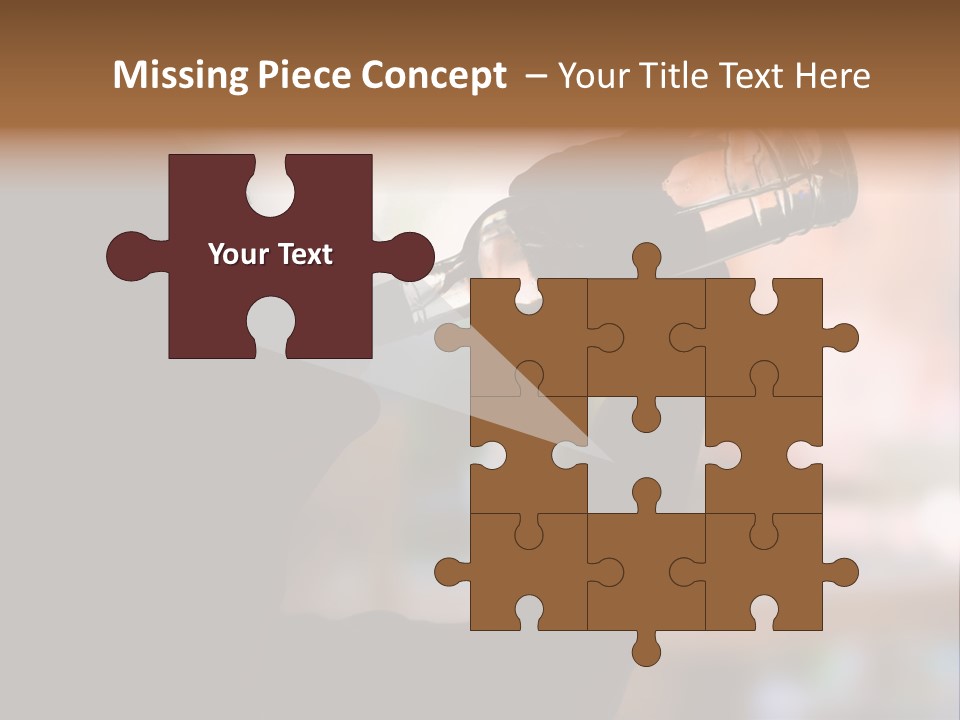 Drinking Background Dark PowerPoint Template