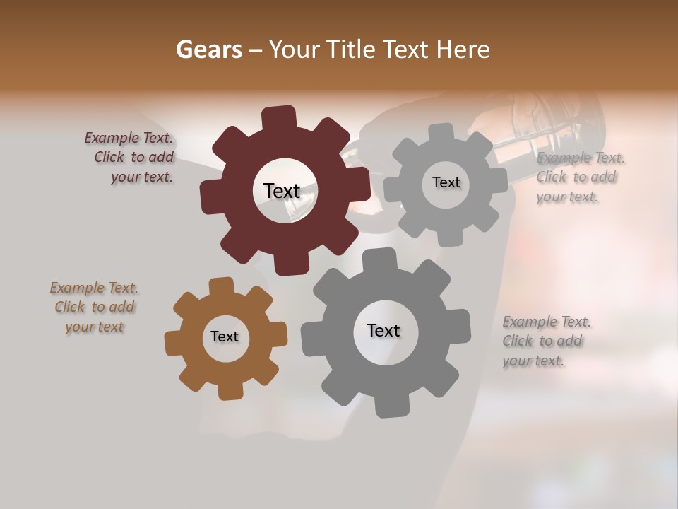 Drinking Background Dark PowerPoint Template