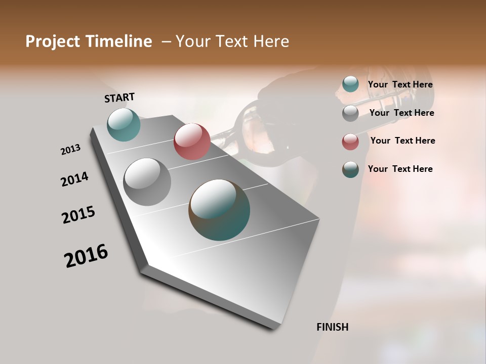 Drinking Background Dark PowerPoint Template
