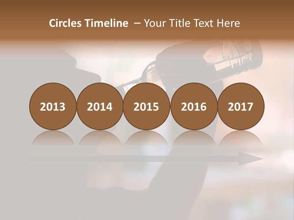 Drinking Background Dark PowerPoint Template