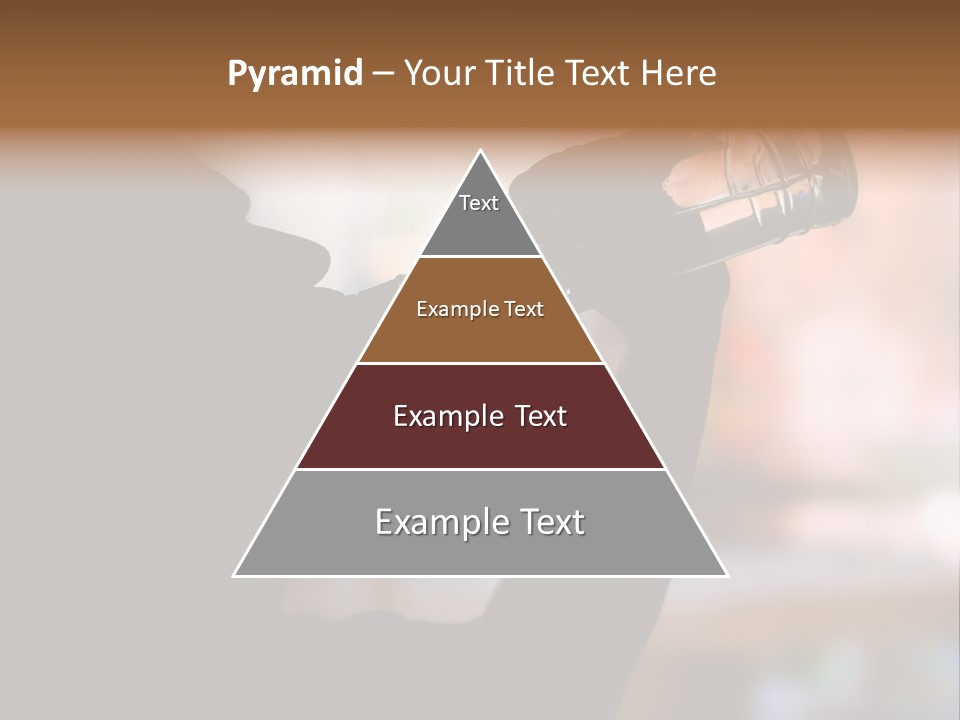 Drinking Background Dark PowerPoint Template