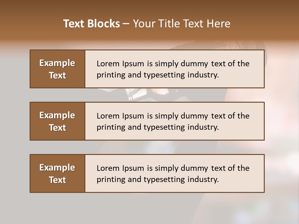 Drinking Background Dark PowerPoint Template