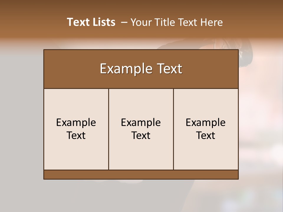 Drinking Background Dark PowerPoint Template