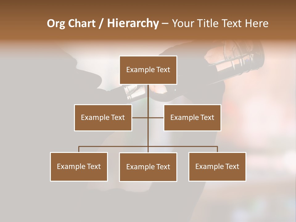 Drinking Background Dark PowerPoint Template