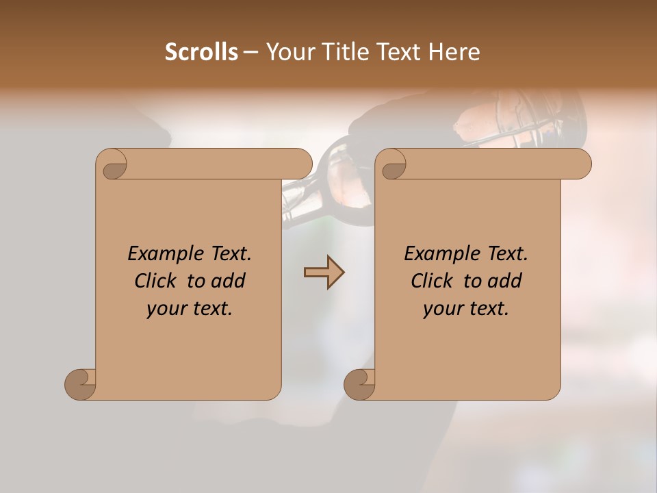 Drinking Background Dark PowerPoint Template