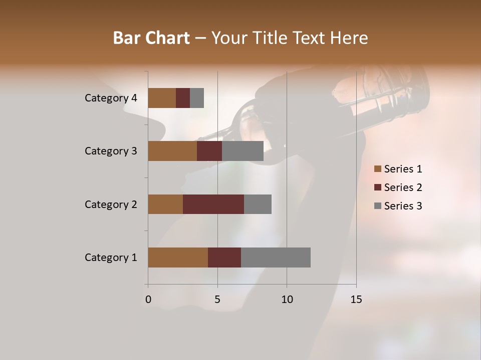 Drinking Background Dark PowerPoint Template