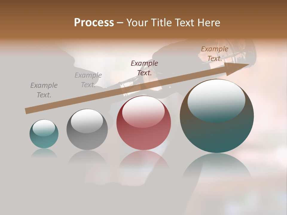 Drinking Background Dark PowerPoint Template