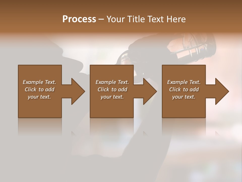 Drinking Background Dark PowerPoint Template