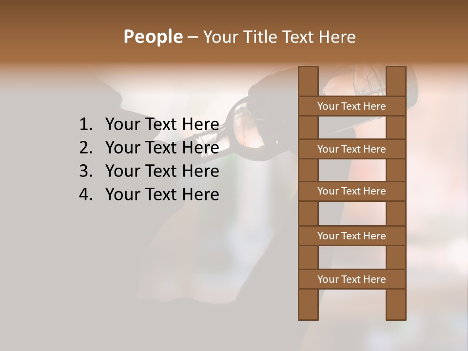 Drinking Background Dark PowerPoint Template